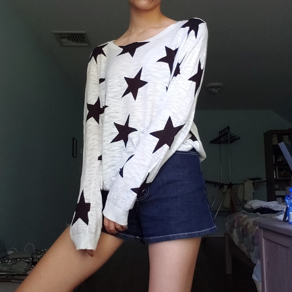 H&M Star Sweater | M